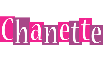 Chanette whine logo