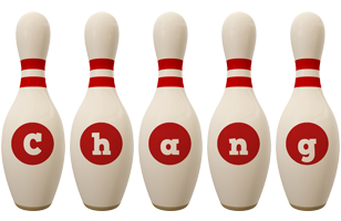 Chang bowling-pin logo