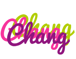 Chang flowers logo