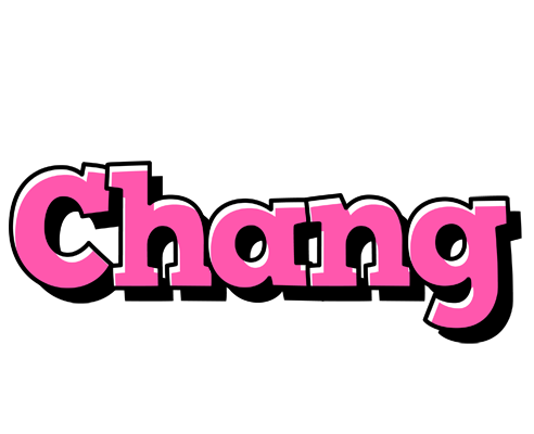 Chang girlish logo