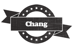 Chang grunge logo