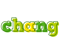 Chang juice logo