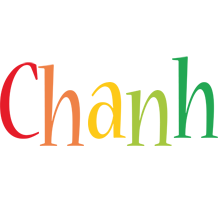 Chanh birthday logo