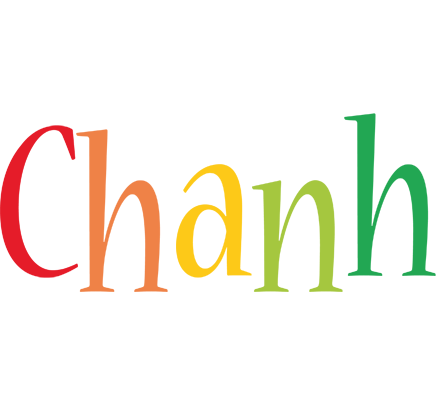Chanh birthday logo