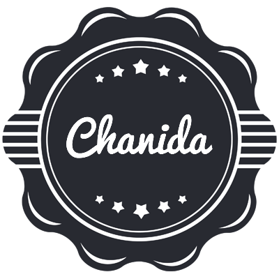 Chanida badge logo