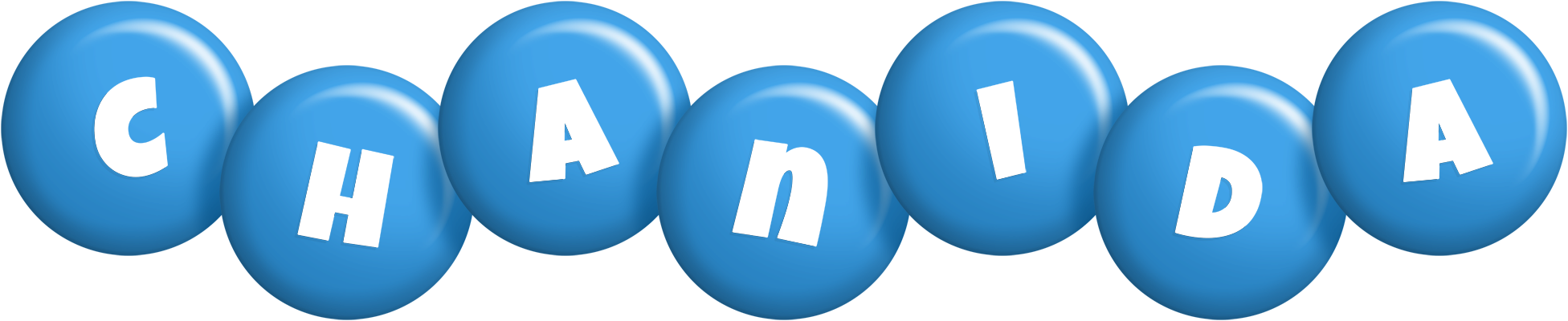 Chanida candy-blue logo