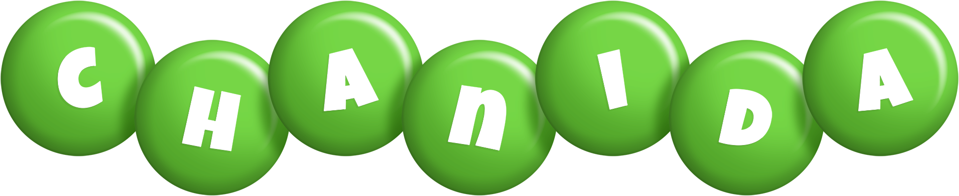 Chanida candy-green logo