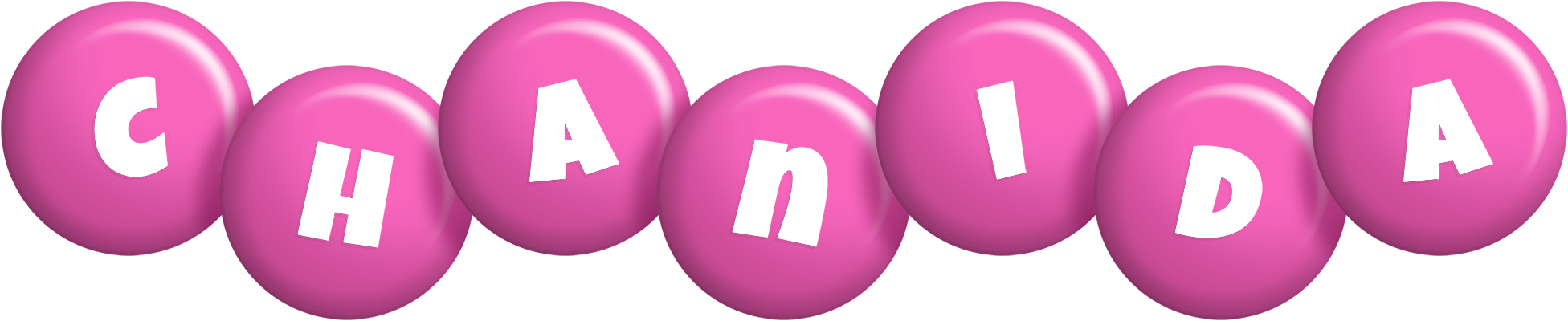 Chanida candy-pink logo