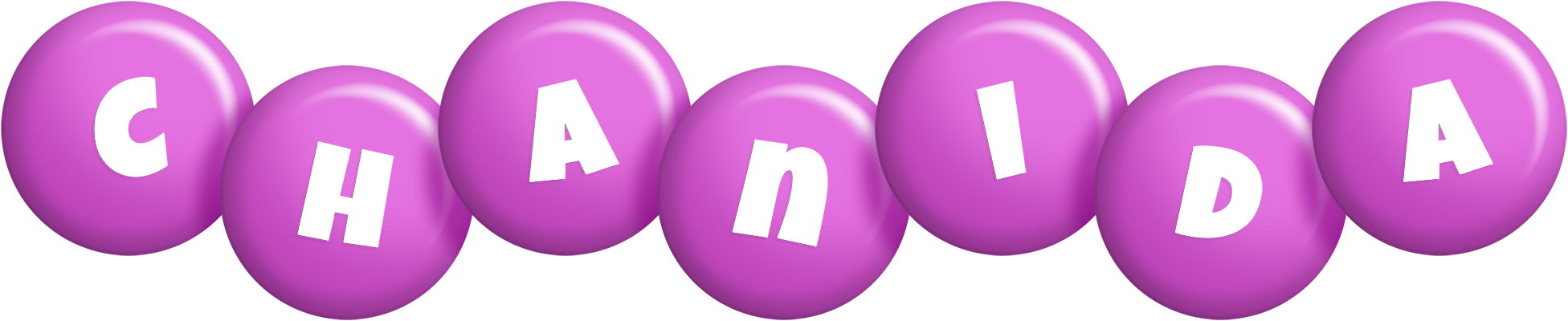 Chanida candy-purple logo