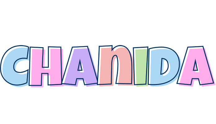 Chanida pastel logo