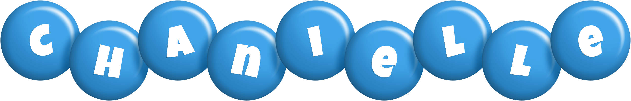 Chanielle candy-blue logo