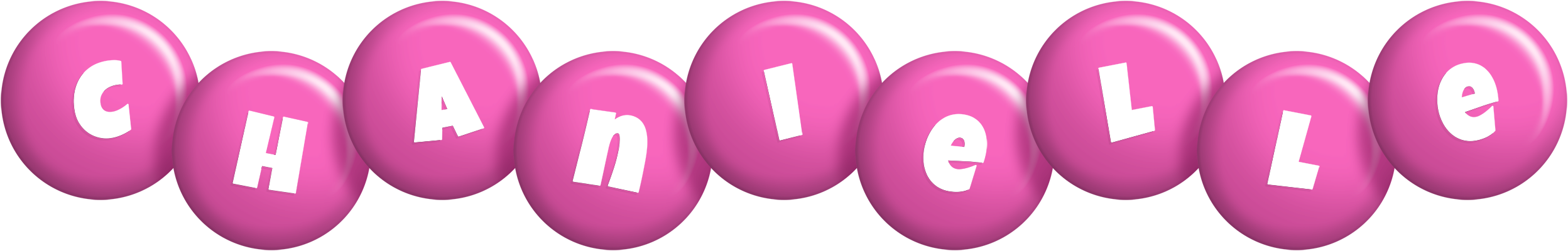 Chanielle candy-pink logo