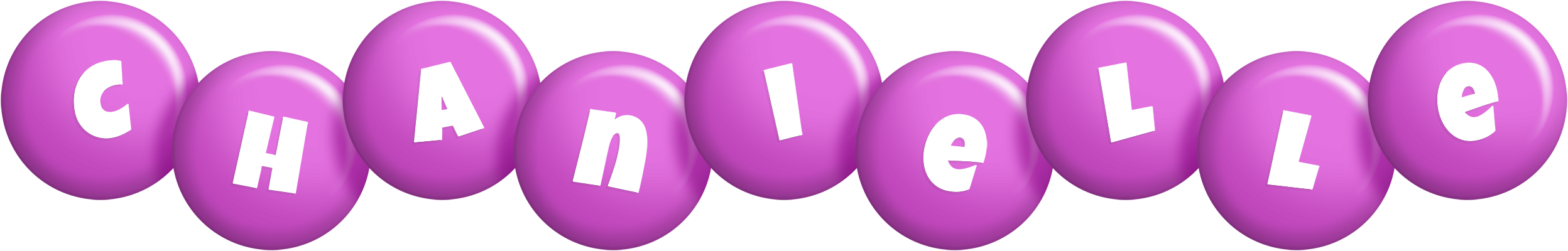 Chanielle candy-purple logo