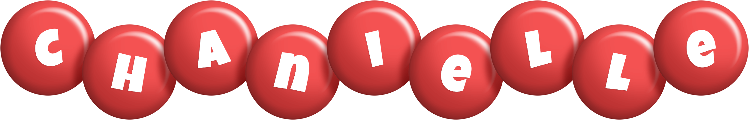 Chanielle candy-red logo