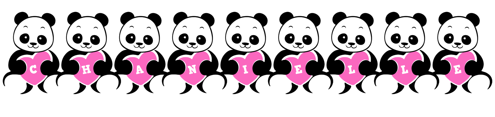 Chanielle love-panda logo