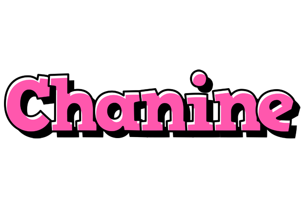 Chanine girlish logo