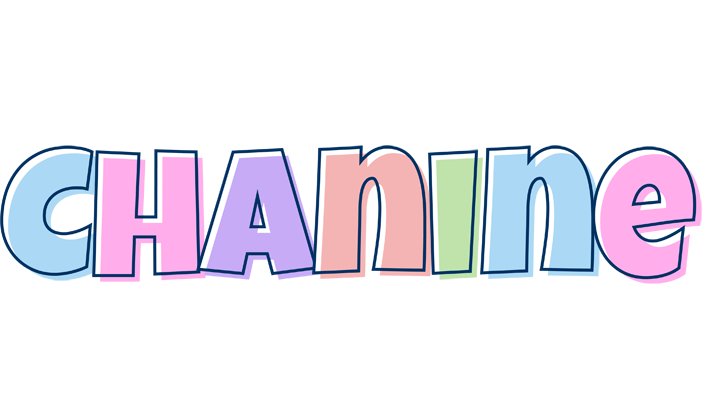 Chanine pastel logo