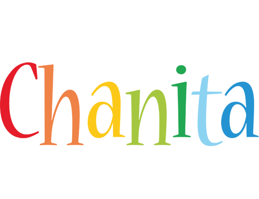 Chanita birthday logo