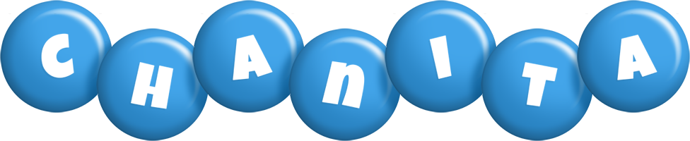Chanita candy-blue logo