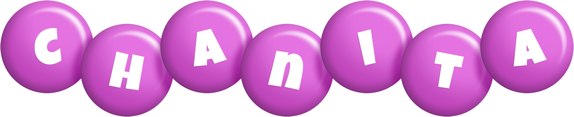 Chanita candy-purple logo