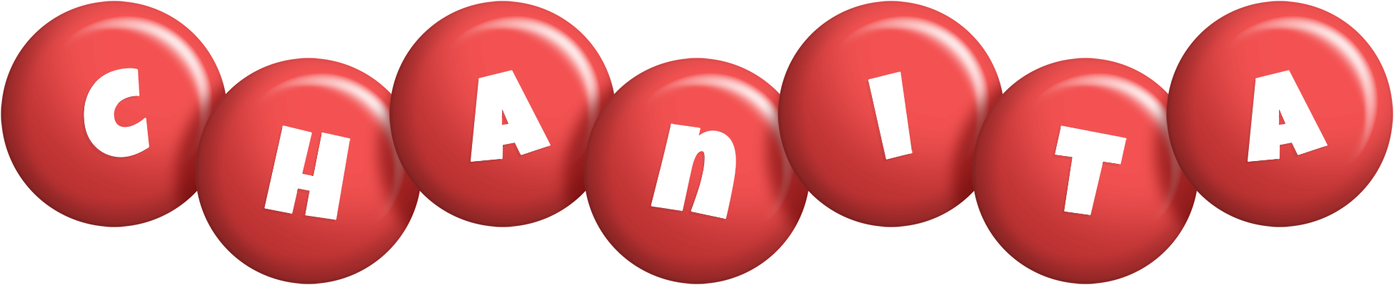 Chanita candy-red logo