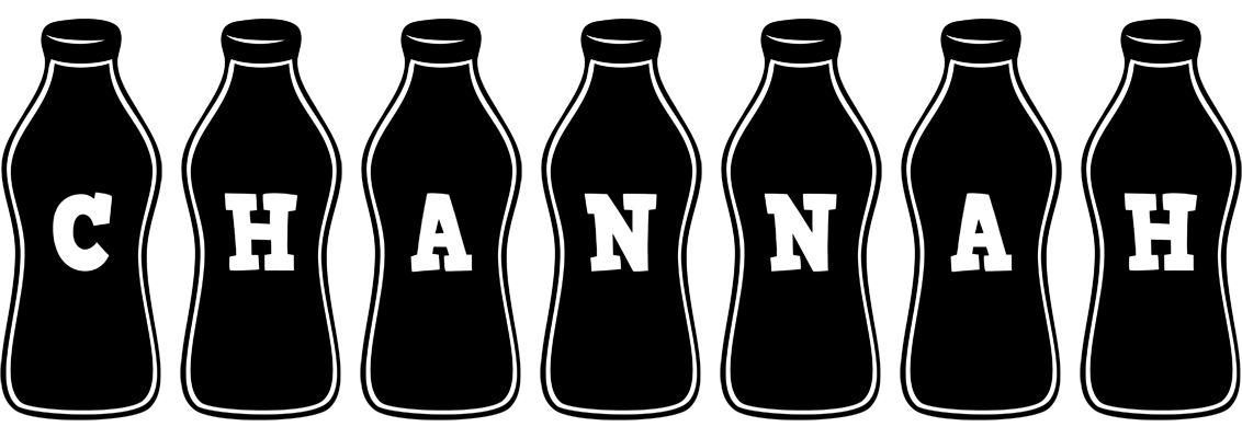 Channah bottle logo