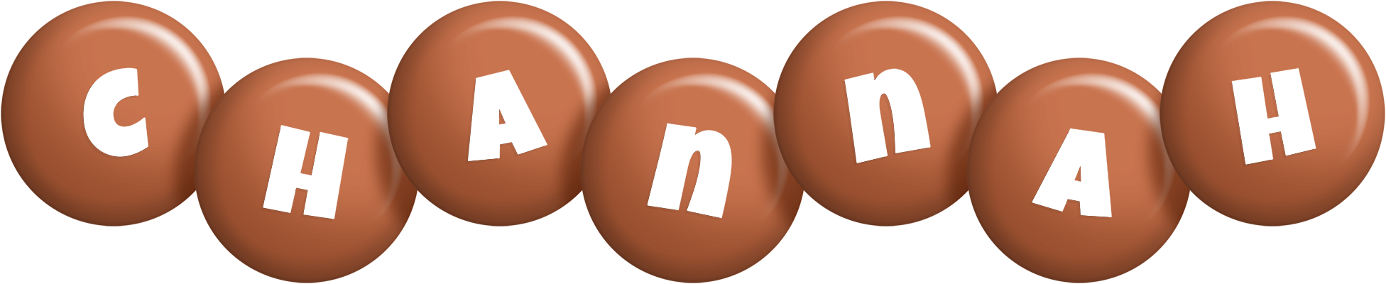 Channah candy-brown logo