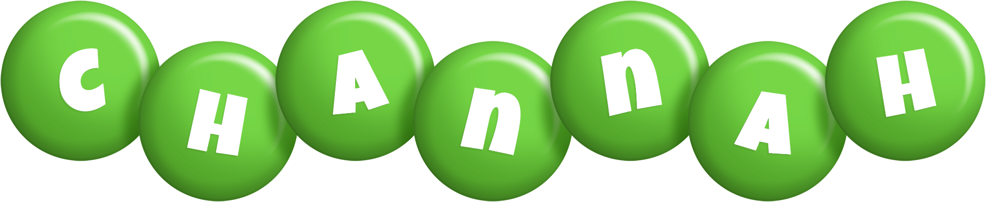 Channah candy-green logo