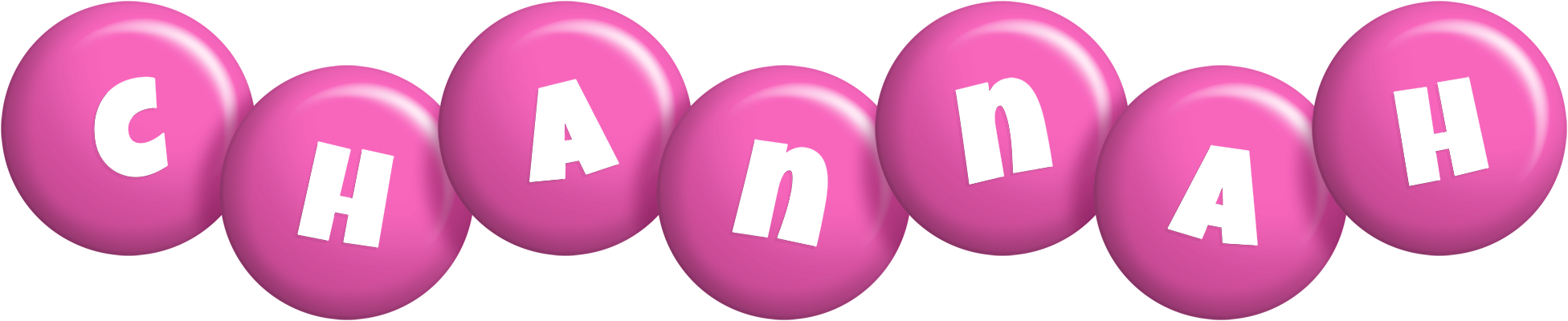 Channah candy-pink logo
