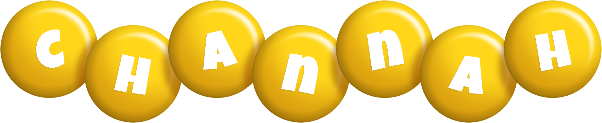 Channah candy-yellow logo