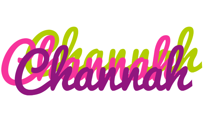 Channah flowers logo