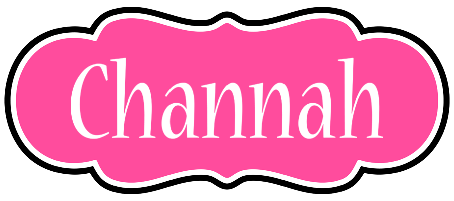 Channah invitation logo