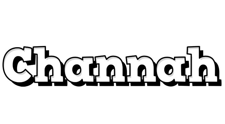 Channah snowing logo