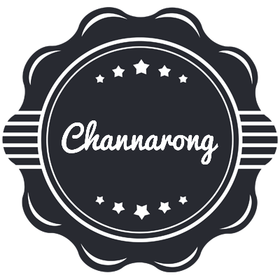 Channarong badge logo