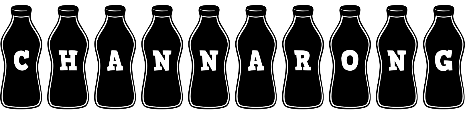 Channarong bottle logo