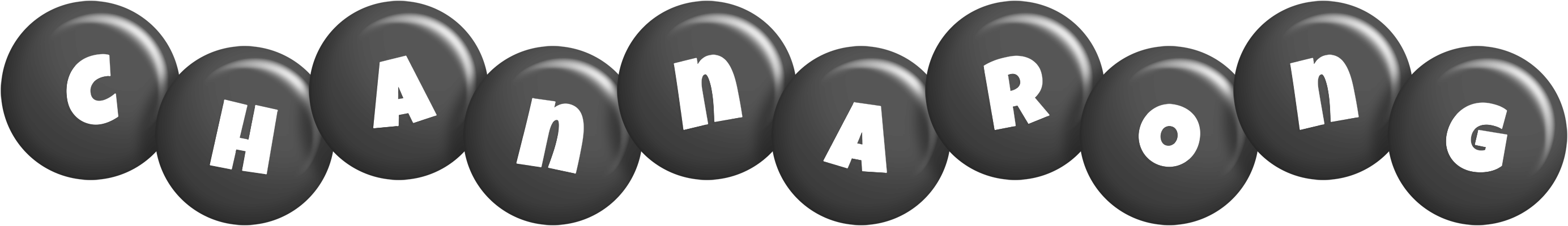 Channarong candy-black logo