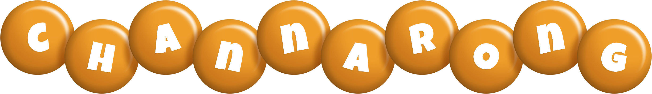 Channarong candy-orange logo