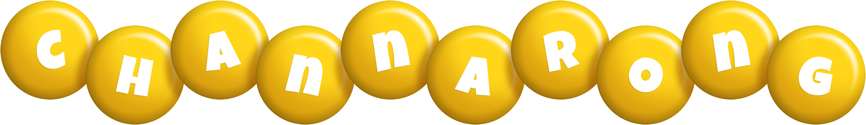 Channarong candy-yellow logo