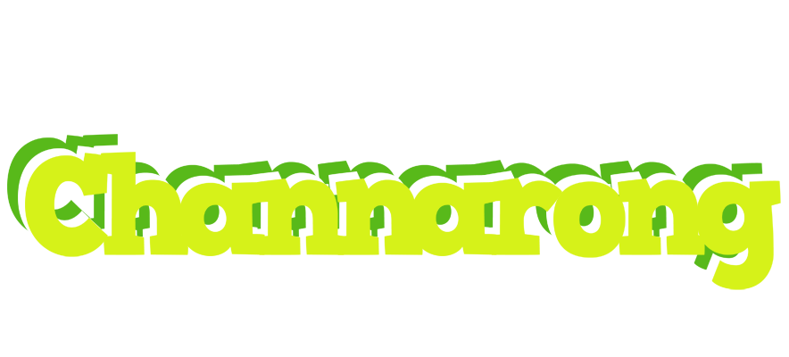 Channarong citrus logo