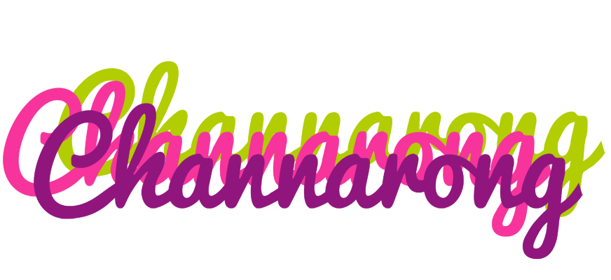 Channarong flowers logo