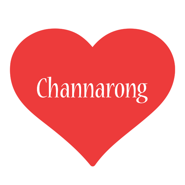 Channarong love logo