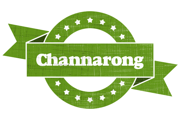 Channarong natural logo