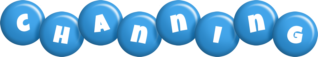 Channing candy-blue logo