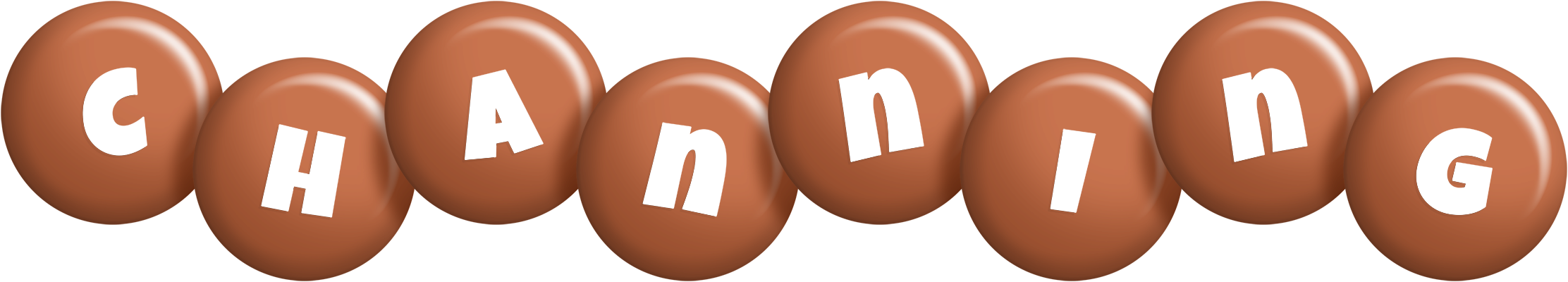 Channing candy-brown logo