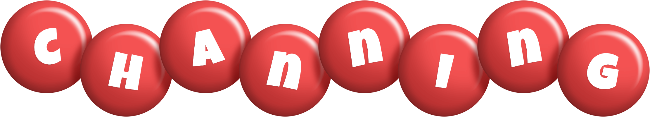 Channing candy-red logo