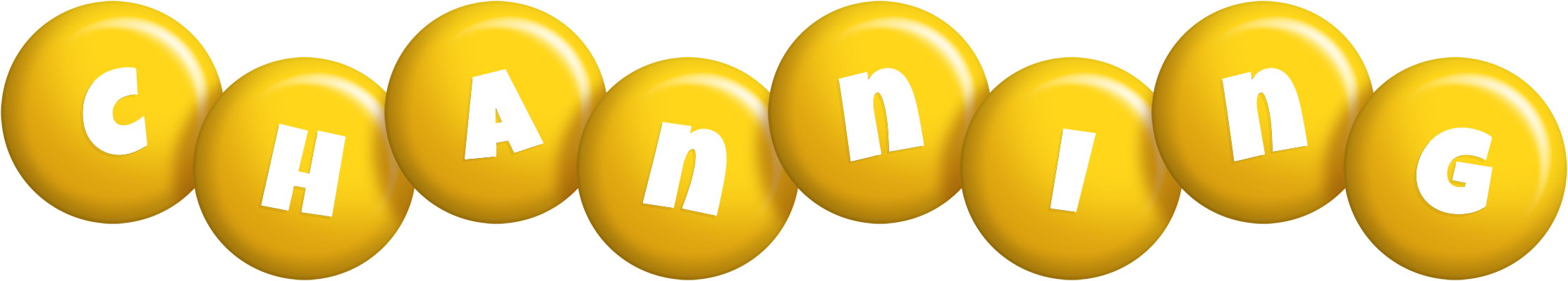 Channing candy-yellow logo