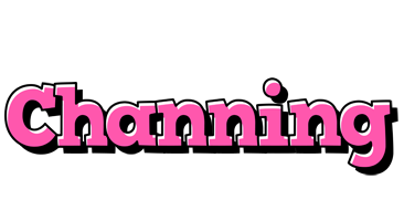 Channing girlish logo