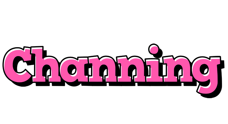 Channing girlish logo