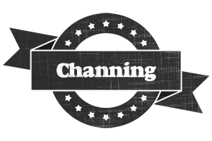 Channing grunge logo