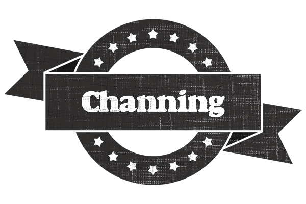 Channing grunge logo